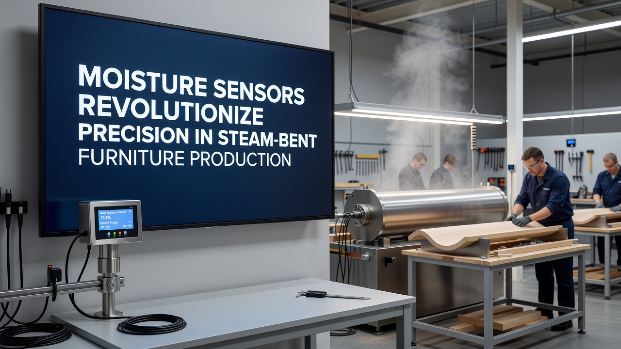 Moisture Sensors Revolutionize Precision in Steam-Bent Furniture Production